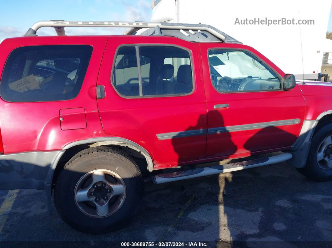 2003 Nissan Xterra Xe Red vin: 5N1ED28T33C668247