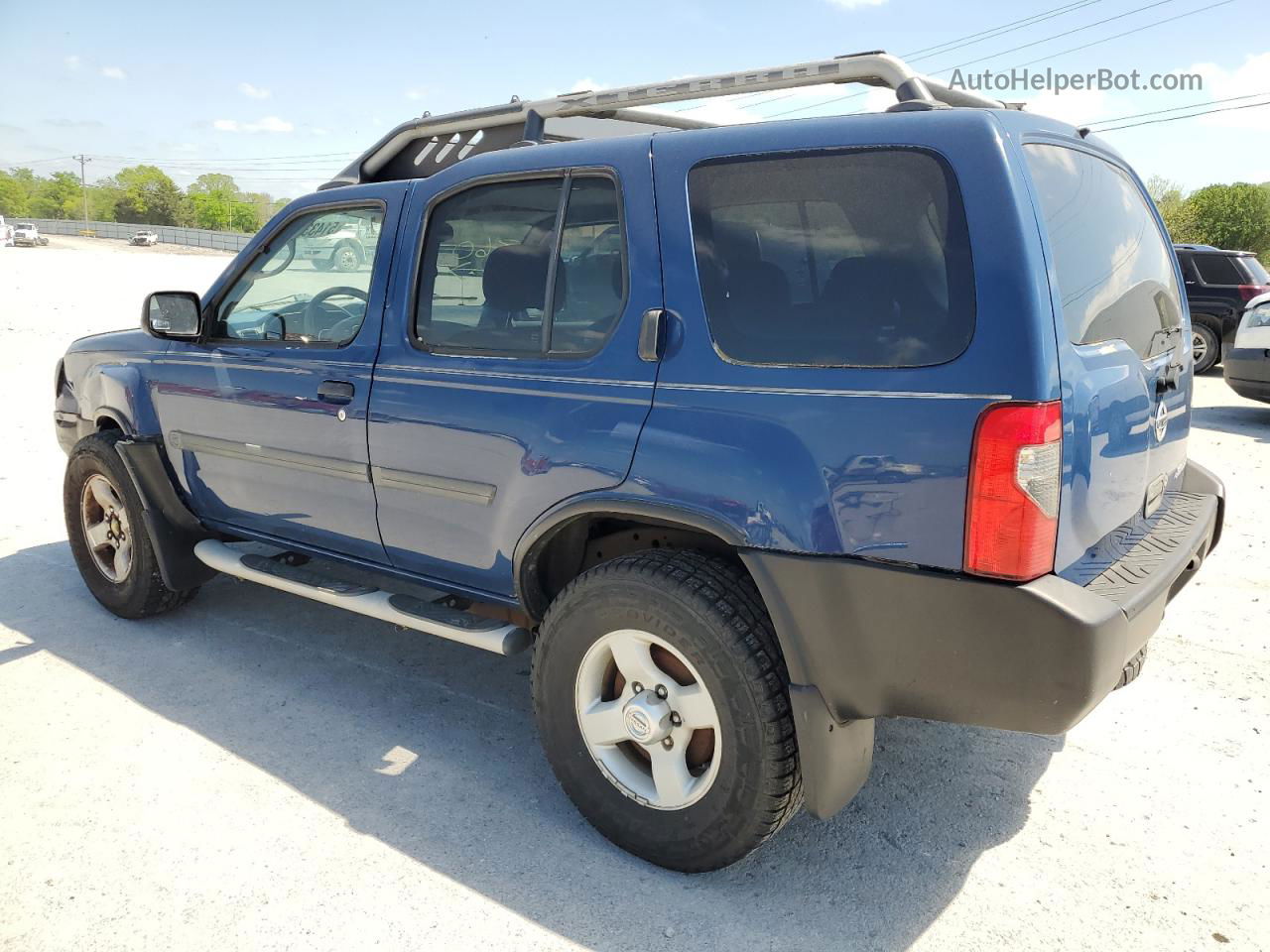 2003 Nissan Xterra Xe Синий vin: 5N1ED28T33C688627