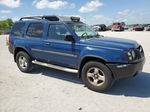 2003 Nissan Xterra Xe Синий vin: 5N1ED28T33C688627