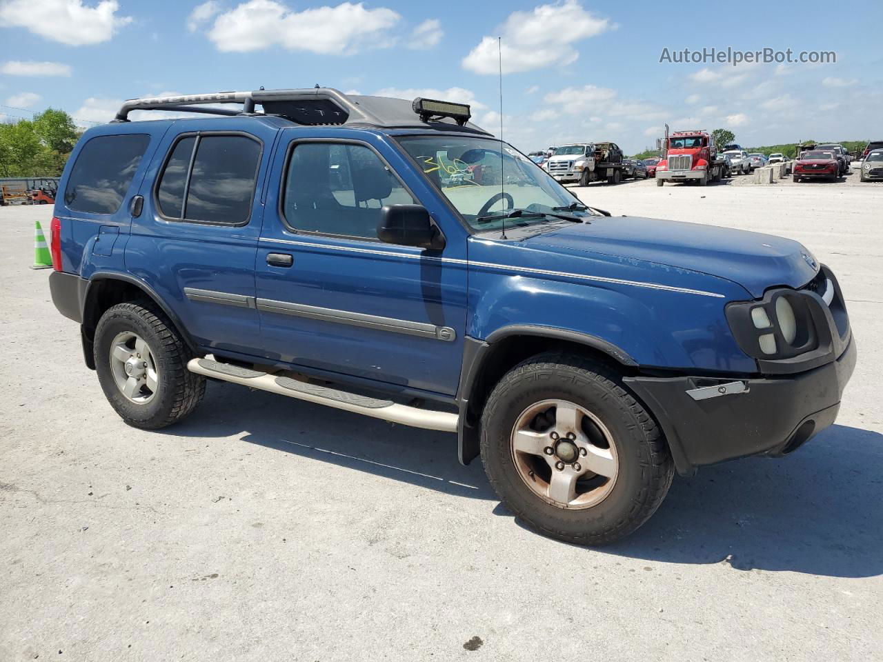 2003 Nissan Xterra Xe Blue vin: 5N1ED28T33C688627