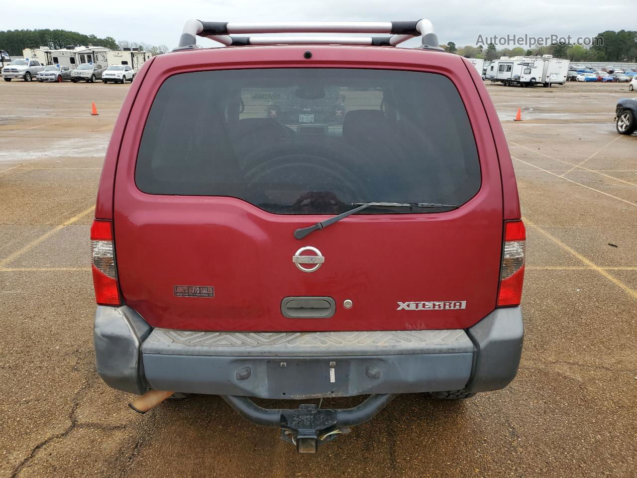 2003 Nissan Xterra Xe Burgundy vin: 5N1ED28T43C635290