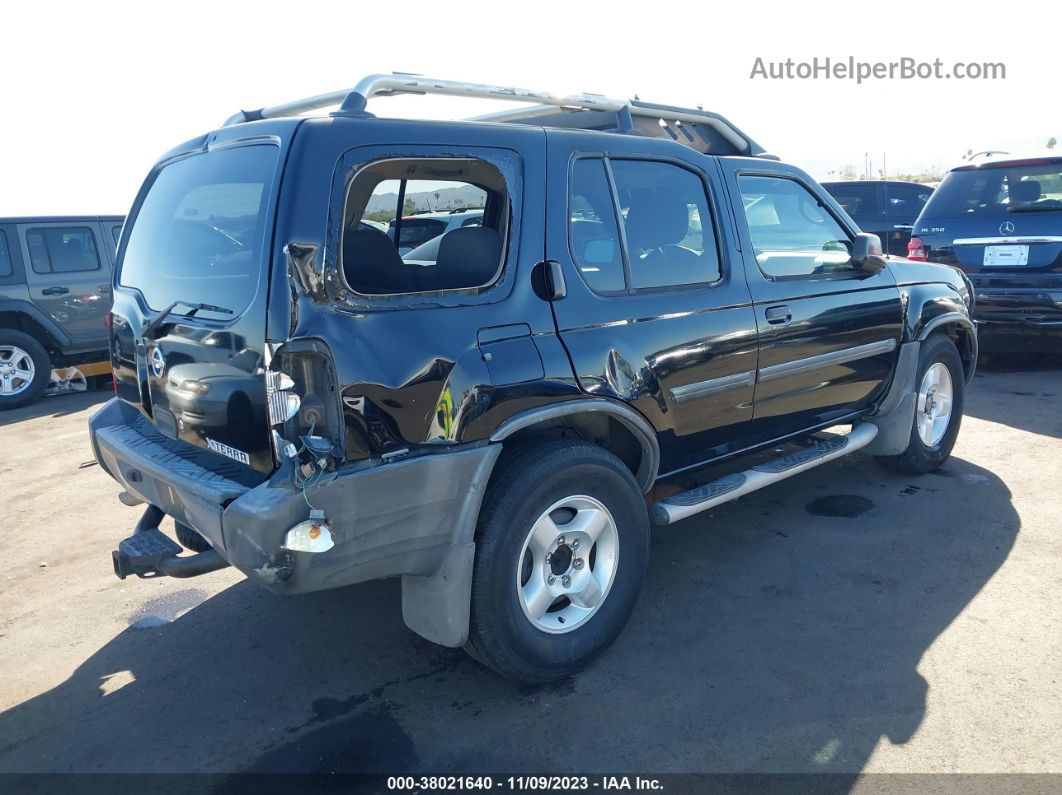 2003 Nissan Xterra Xe Black vin: 5N1ED28T43C651957