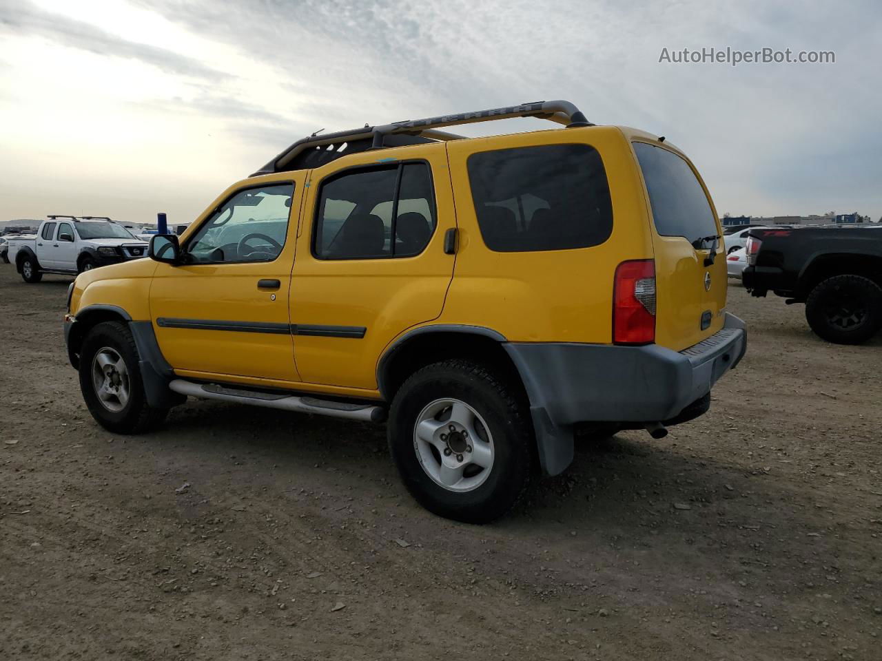 2003 Nissan Xterra Xe Yellow vin: 5N1ED28T43C697613