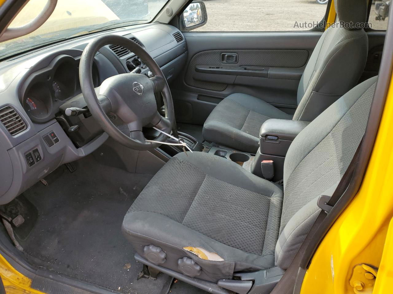 2003 Nissan Xterra Xe Yellow vin: 5N1ED28T43C697613