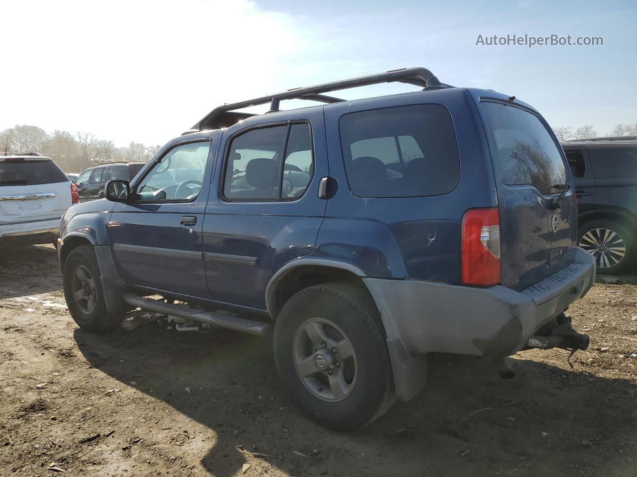 2003 Nissan Xterra Xe Blue vin: 5N1ED28T43C700719