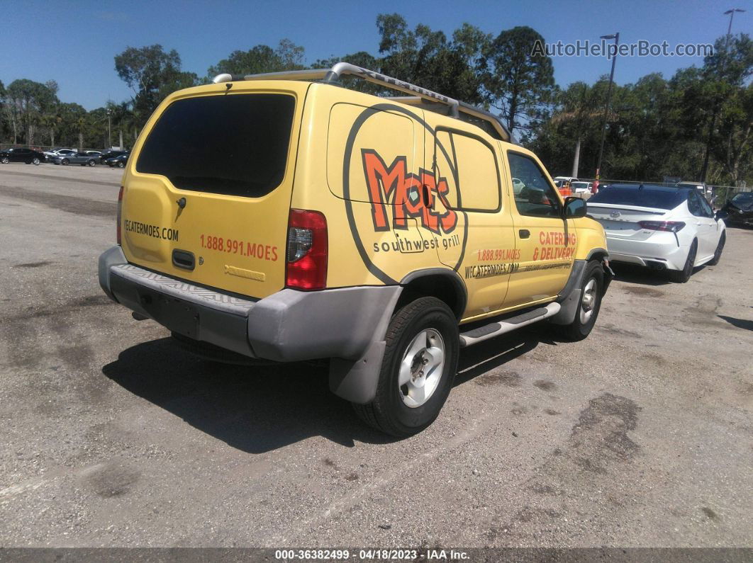 2003 Nissan Xterra Xe Желтый vin: 5N1ED28T53C627683