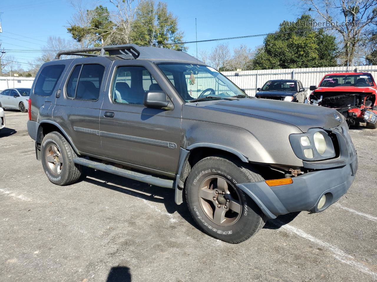 2003 Nissan Xterra Xe Gray vin: 5N1ED28T53C632107