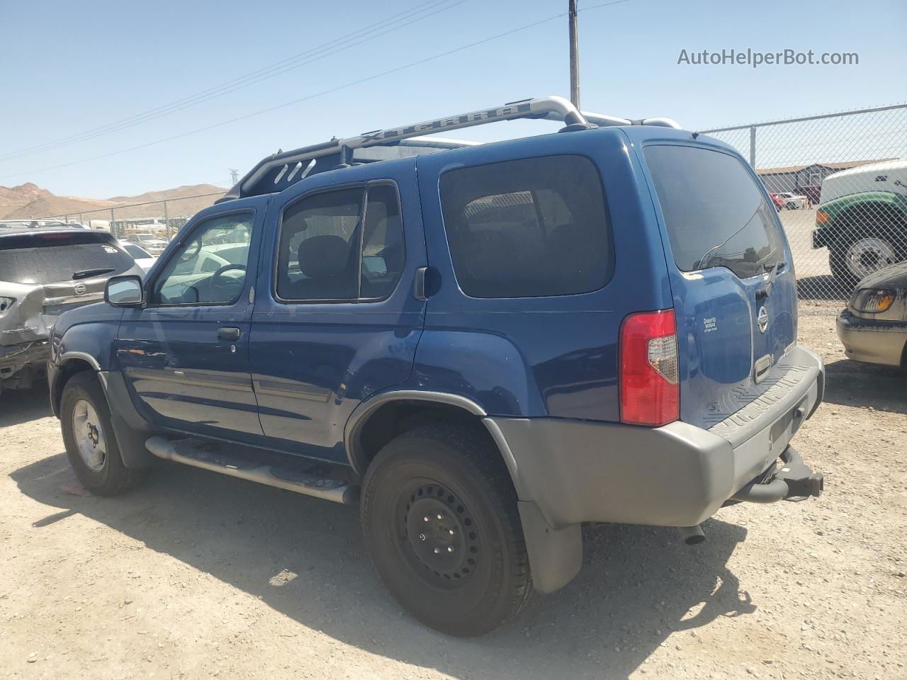 2003 Nissan Xterra Xe Синий vin: 5N1ED28T53C636450