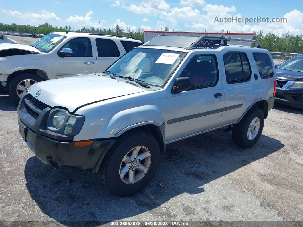 2003 Nissan Xterra Xe Серебряный vin: 5N1ED28T53C667133