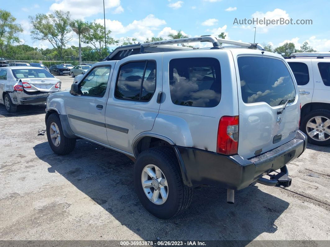 2003 Nissan Xterra Xe Серебряный vin: 5N1ED28T53C667133