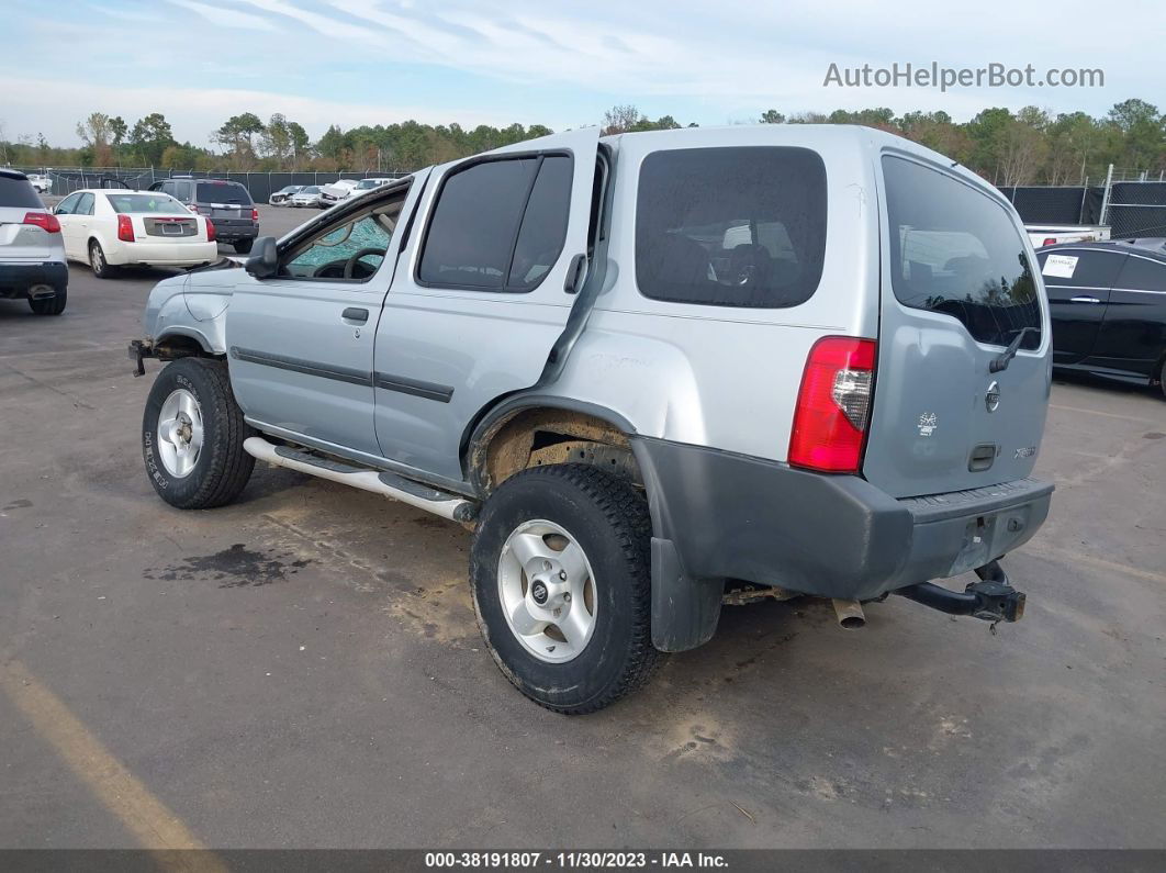 2003 Nissan Xterra Xe Silver vin: 5N1ED28T63C627451