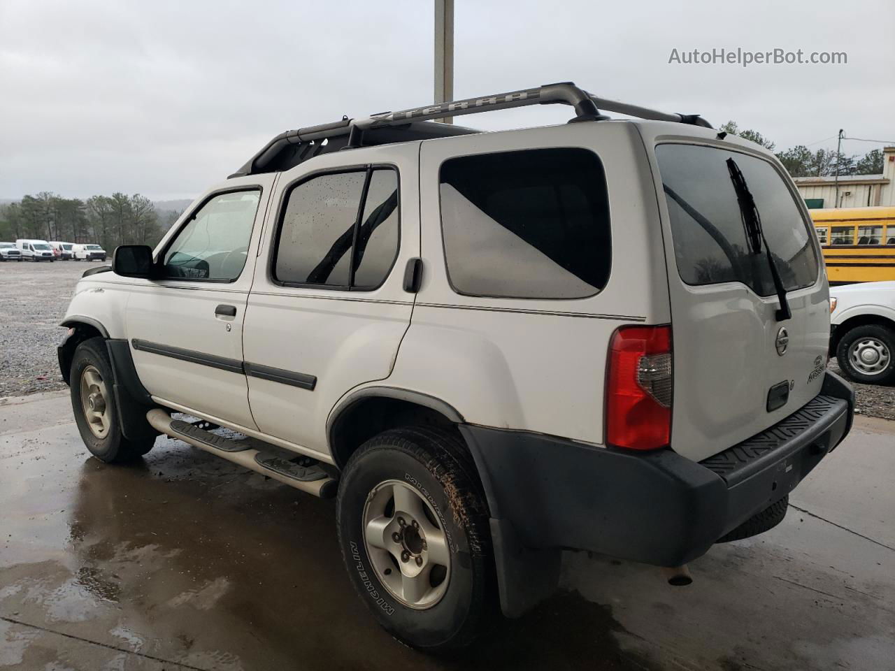 2003 Nissan Xterra Xe White vin: 5N1ED28T63C652026