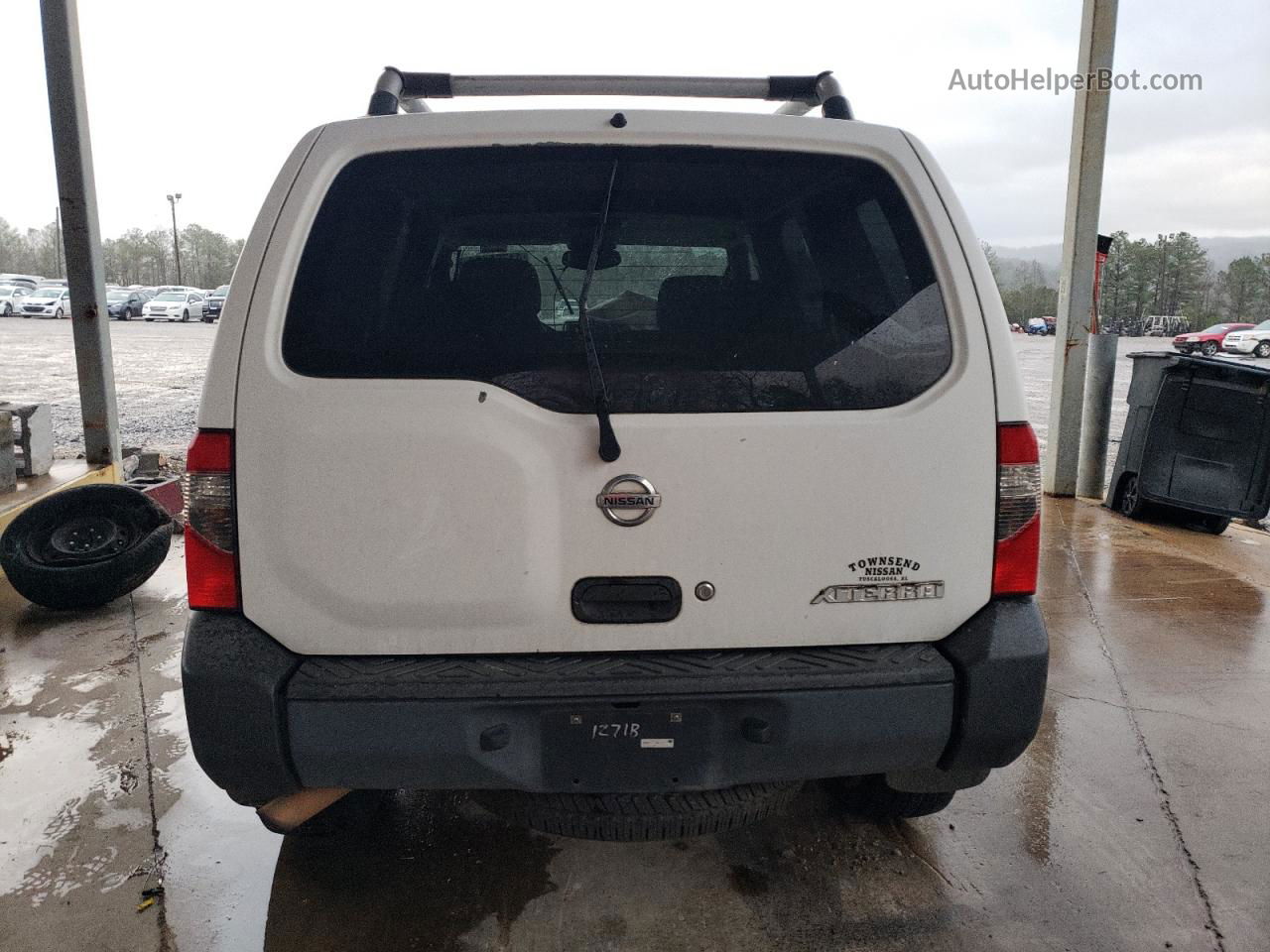 2003 Nissan Xterra Xe White vin: 5N1ED28T63C652026