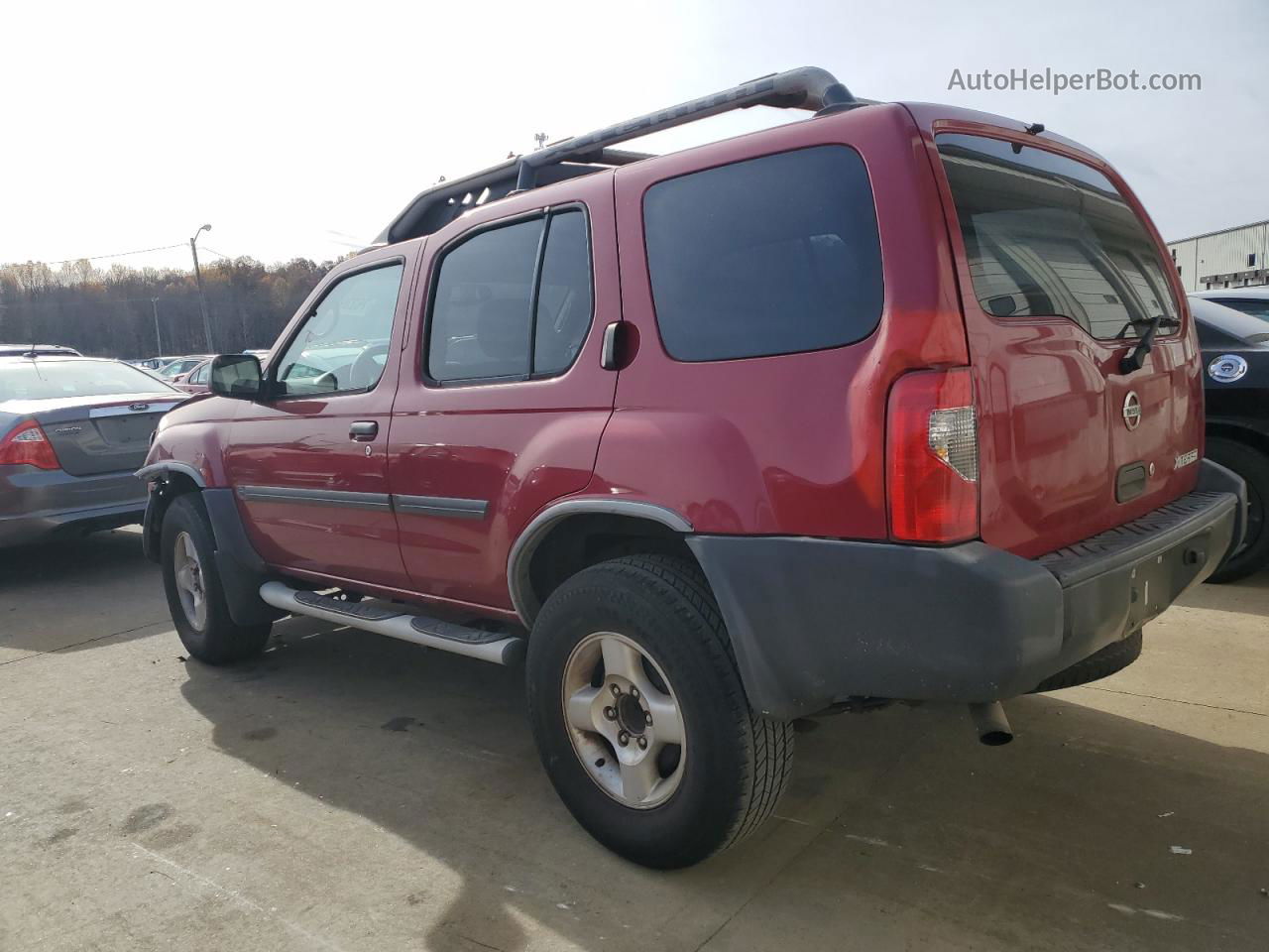 2003 Nissan Xterra Xe Красный vin: 5N1ED28T63C670753