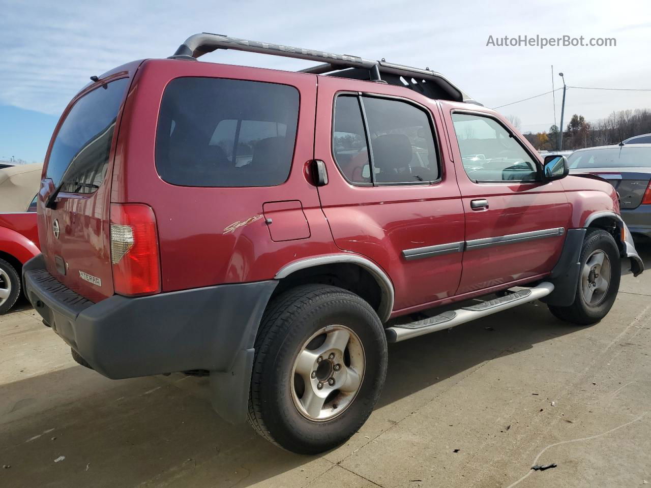 2003 Nissan Xterra Xe Красный vin: 5N1ED28T63C670753