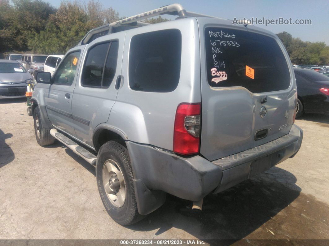 2003 Nissan Xterra Xe Silver vin: 5N1ED28T73C675833