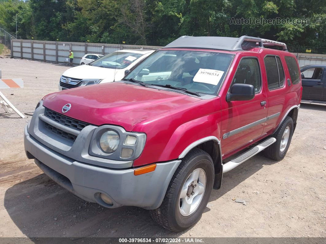 2003 Nissan Xterra Xe Burgundy vin: 5N1ED28T73C695581