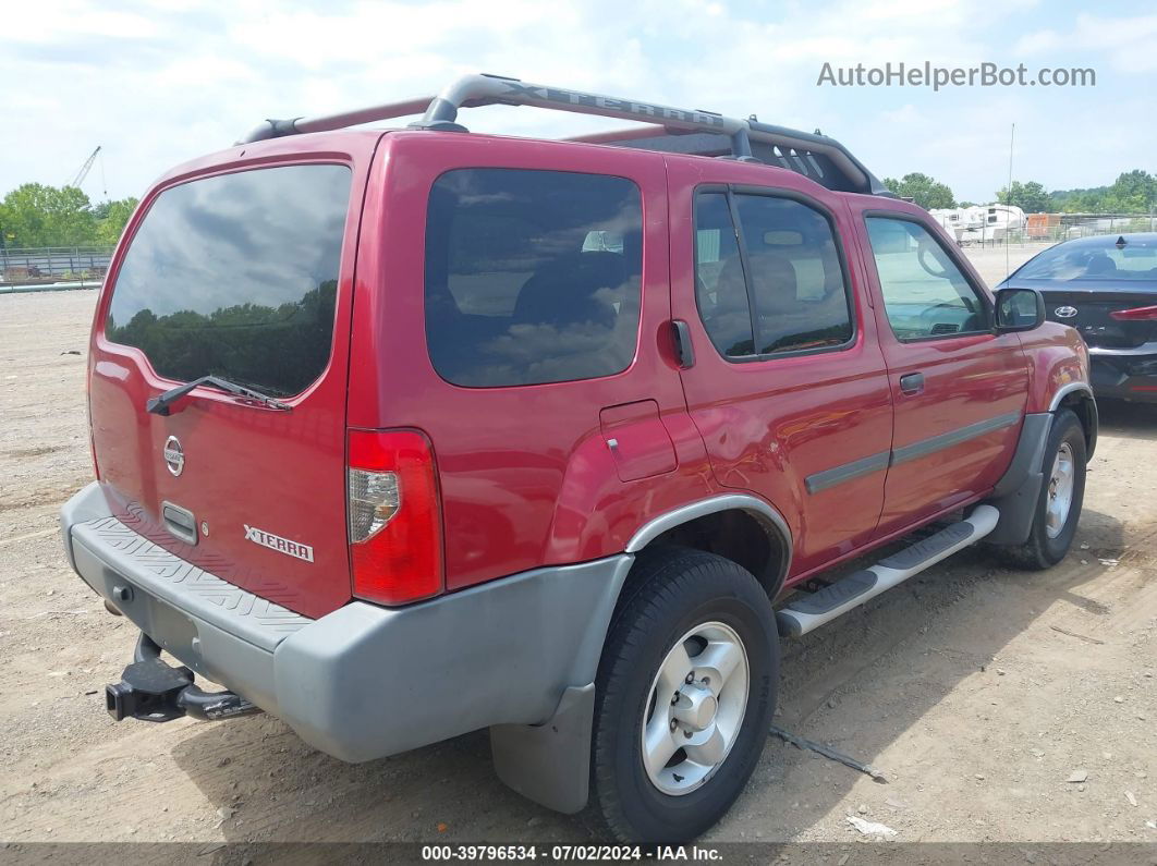 2003 Nissan Xterra Xe Burgundy vin: 5N1ED28T73C695581