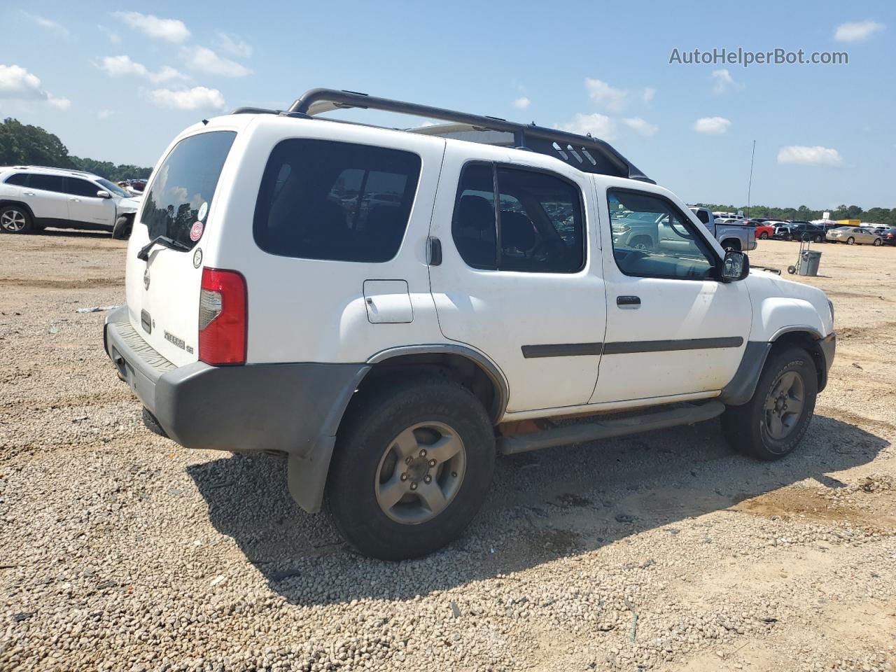 2003 Nissan Xterra Xe Белый vin: 5N1ED28T83C642887