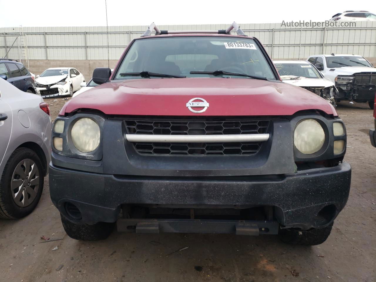 2003 Nissan Xterra Xe Красный vin: 5N1ED28T83C687831