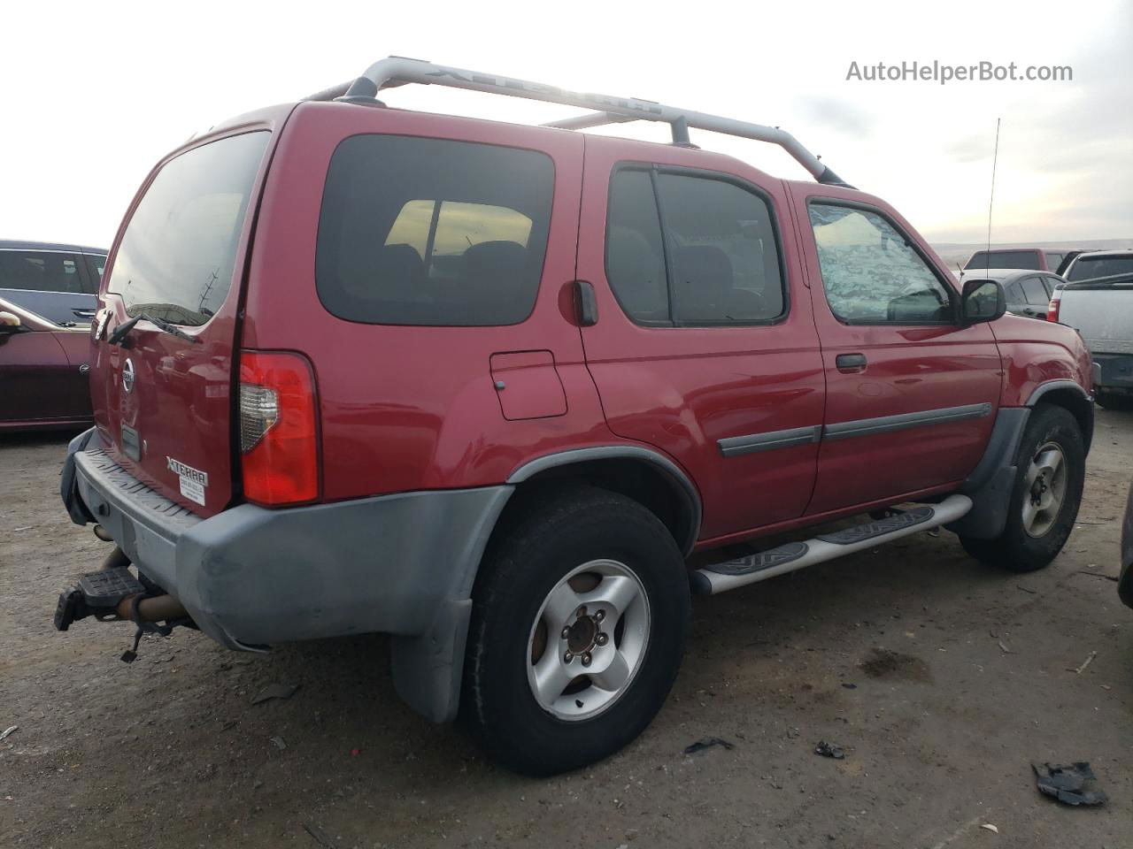 2003 Nissan Xterra Xe Red vin: 5N1ED28T83C687831