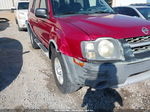 2003 Nissan Xterra Xe Red vin: 5N1ED28T83C702425