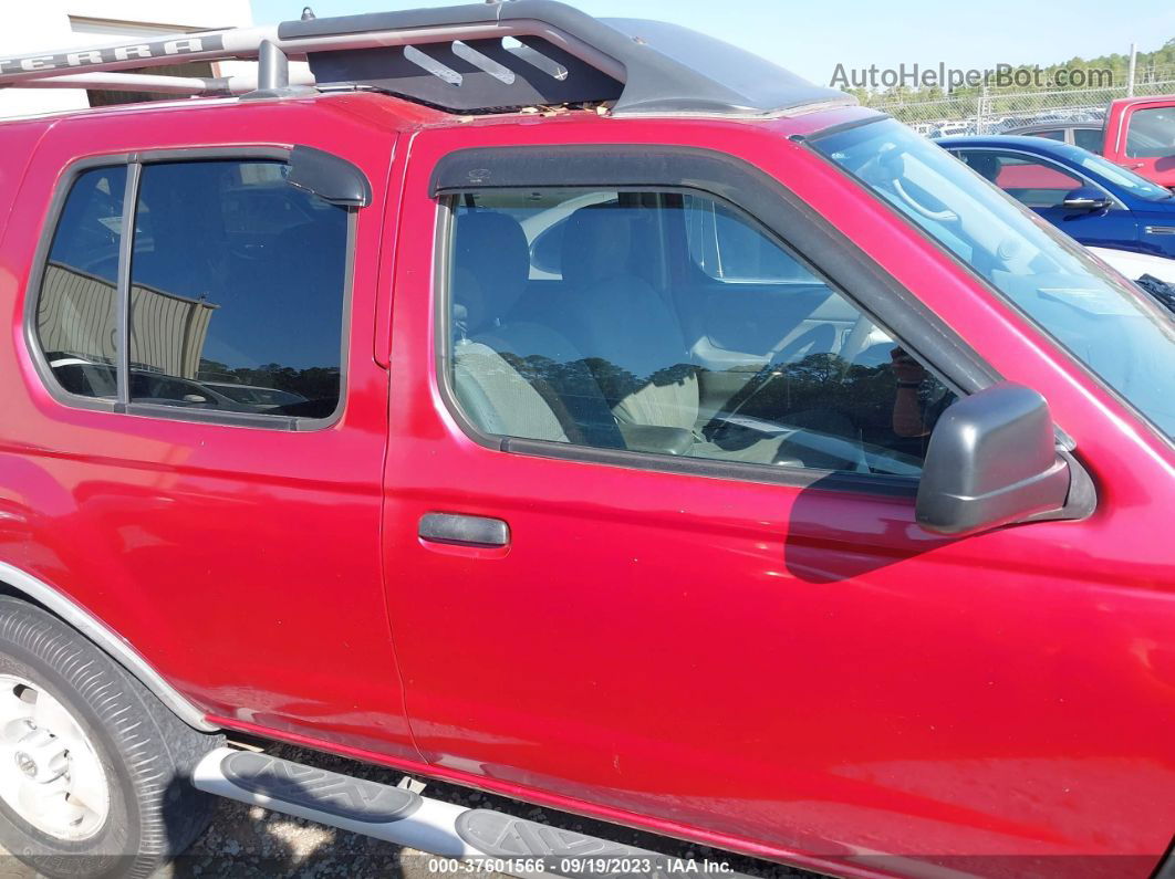 2003 Nissan Xterra Xe Red vin: 5N1ED28T83C702425