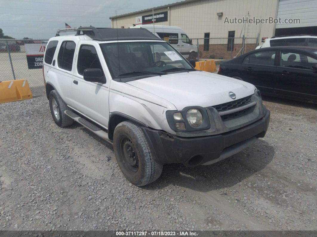 2003 Nissan Xterra Xe White vin: 5N1ED28T93C651145