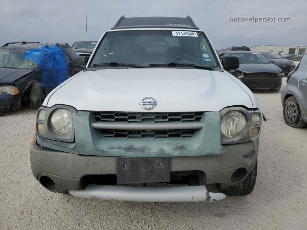 2003 Nissan Xterra Xe White vin: 5N1ED28T93C656832