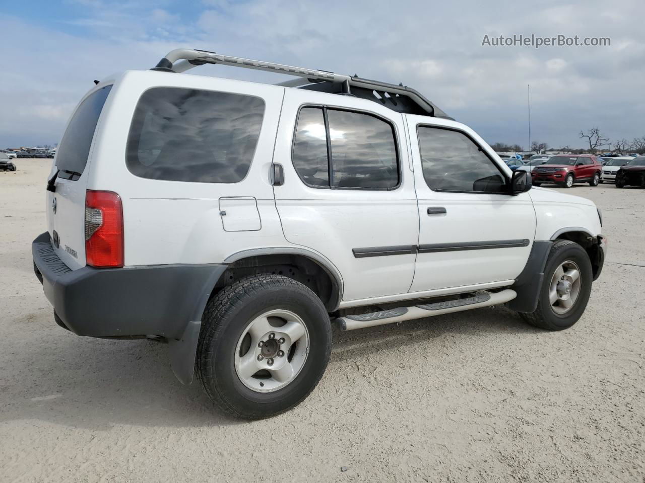 2003 Nissan Xterra Xe White vin: 5N1ED28T93C656832