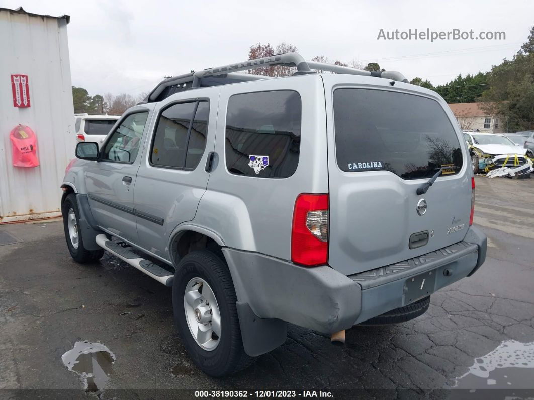 2003 Nissan Xterra Xe Silver vin: 5N1ED28T93C669998