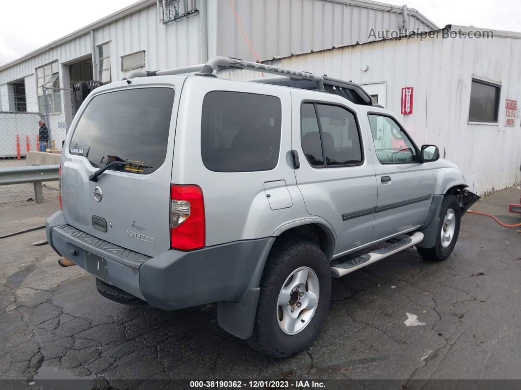 2003 Nissan Xterra Xe Silver vin: 5N1ED28T93C669998