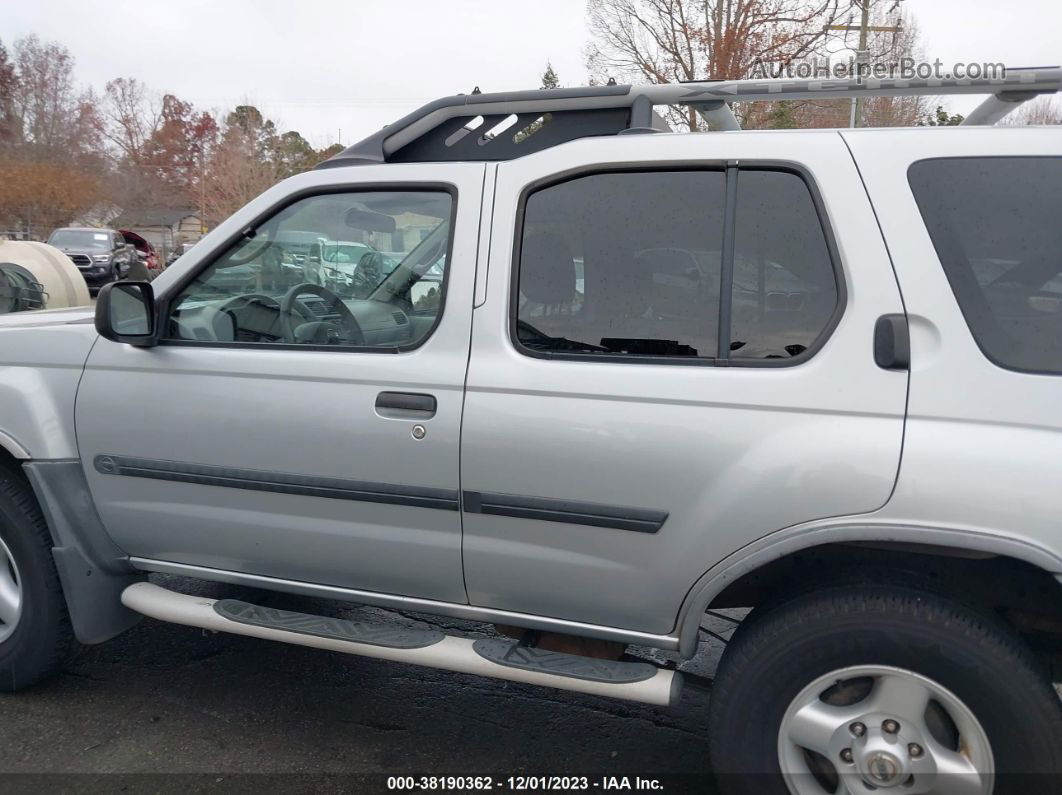 2003 Nissan Xterra Xe Silver vin: 5N1ED28T93C669998