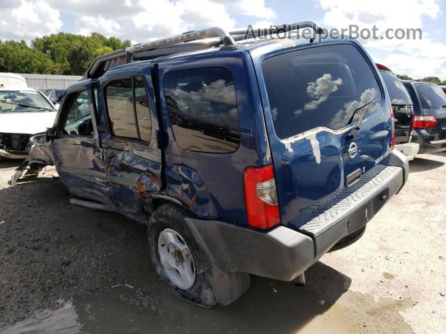 2003 Nissan Xterra Xe Blue vin: 5N1ED28TX3C659190