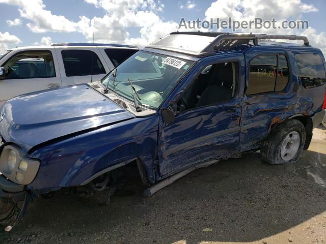 2003 Nissan Xterra Xe Blue vin: 5N1ED28TX3C659190