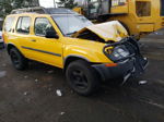 2003 Nissan Xterra Xe Yellow vin: 5N1ED28Y03C644757