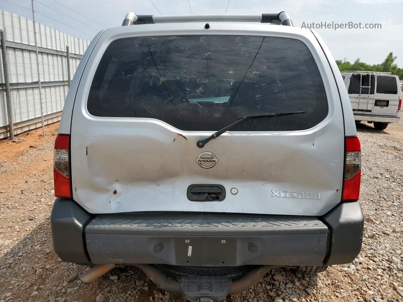 2003 Nissan Xterra Xe Silver vin: 5N1ED28Y03C666242