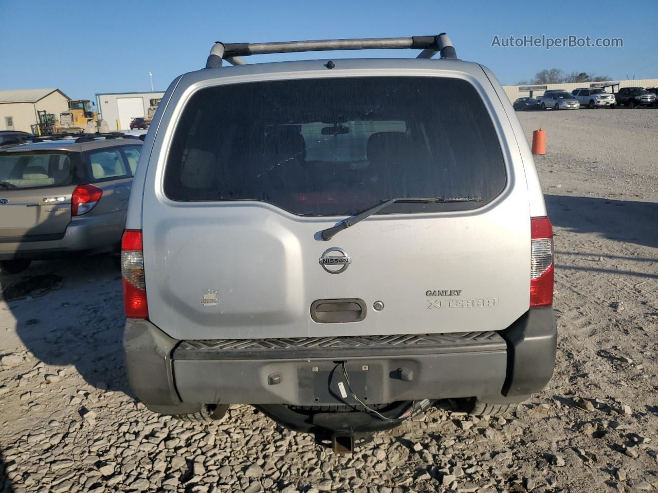 2003 Nissan Xterra Xe Silver vin: 5N1ED28Y03C697328