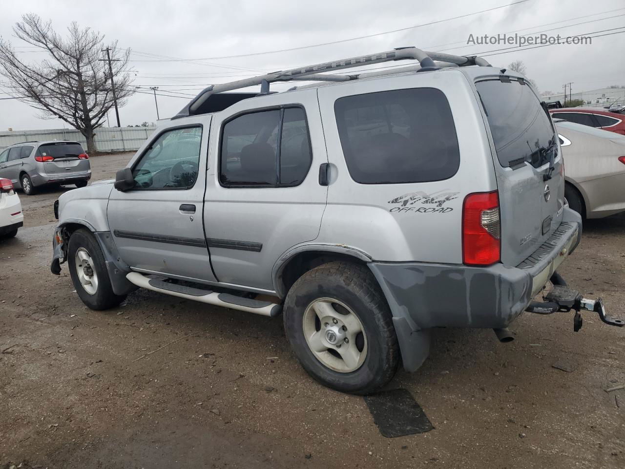 2003 Nissan Xterra Xe Silver vin: 5N1ED28Y13C700138