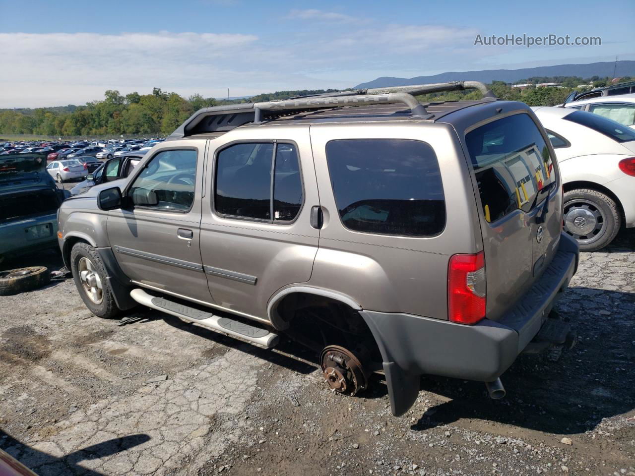 2003 Nissan Xterra Xe Gray vin: 5N1ED28Y23C636627