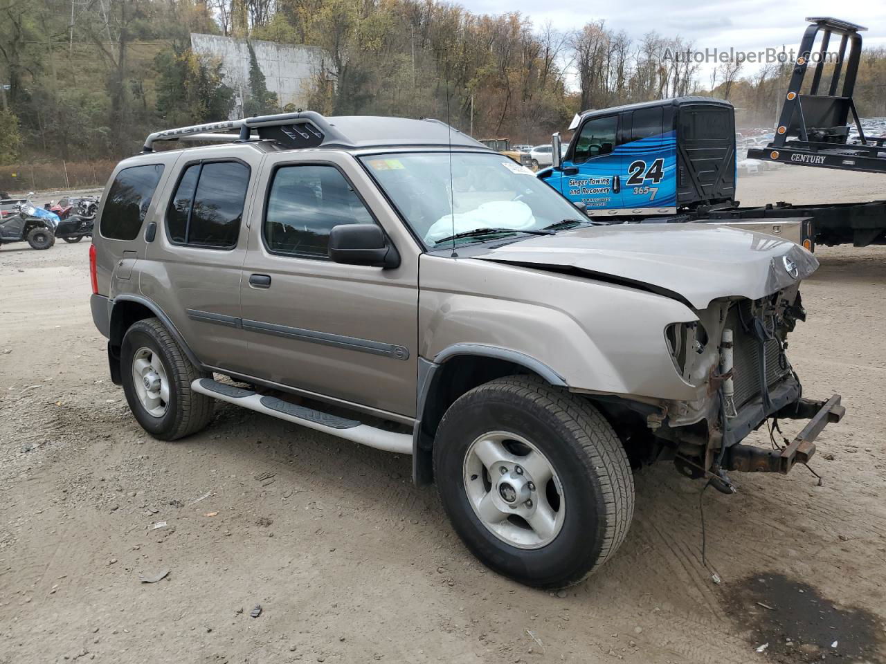 2003 Nissan Xterra Xe Золотой vin: 5N1ED28Y23C671605