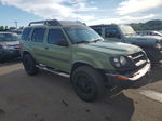 2003 Nissan Xterra Xe Зеленый vin: 5N1ED28Y23C687660