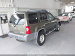 2003 Nissan Xterra Xe Зеленый vin: 5N1ED28Y23C694480