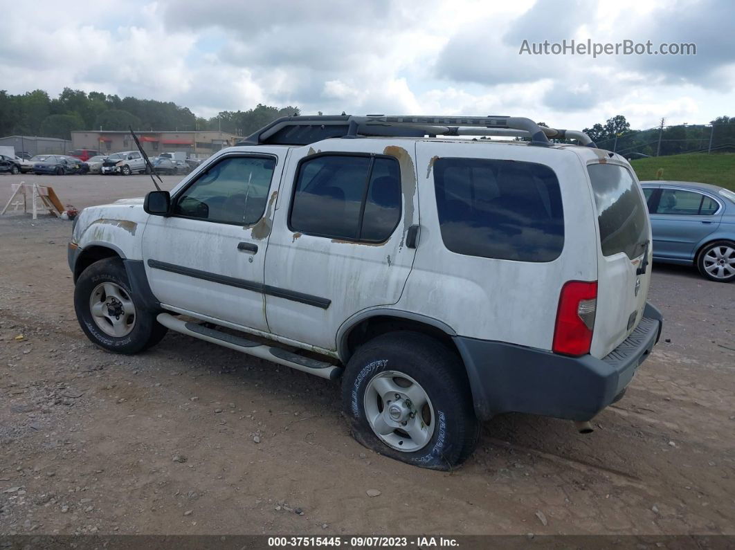 2003 Nissan Xterra Xe White vin: 5N1ED28Y33C635793