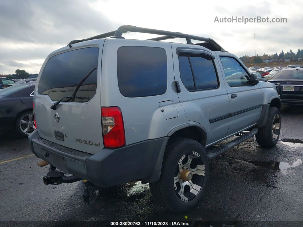 2003 Nissan Xterra Se Silver vin: 5N1ED28Y33C647233