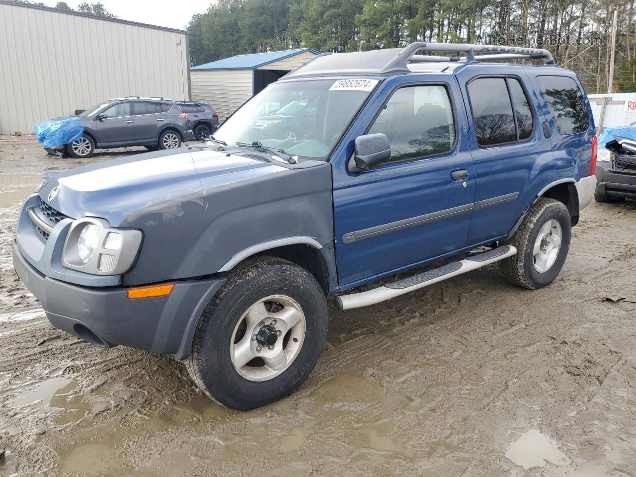 2003 Nissan Xterra Xe Blue vin: 5N1ED28Y33C656885