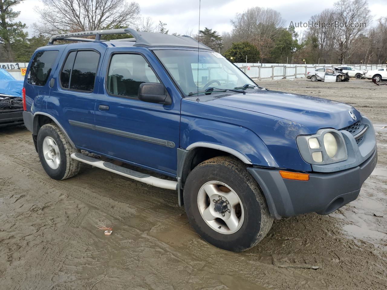 2003 Nissan Xterra Xe Blue vin: 5N1ED28Y33C656885