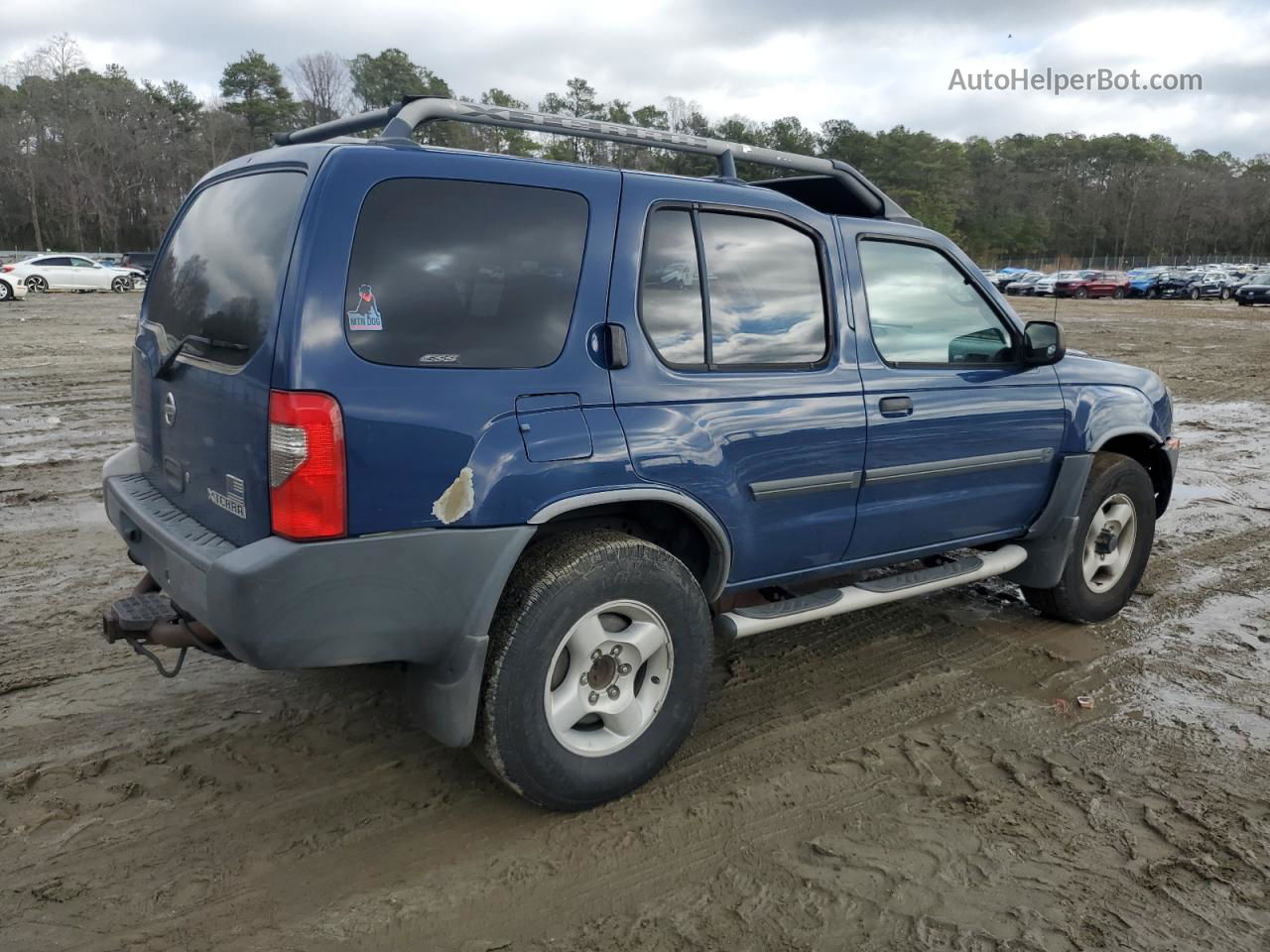 2003 Nissan Xterra Xe Blue vin: 5N1ED28Y33C656885