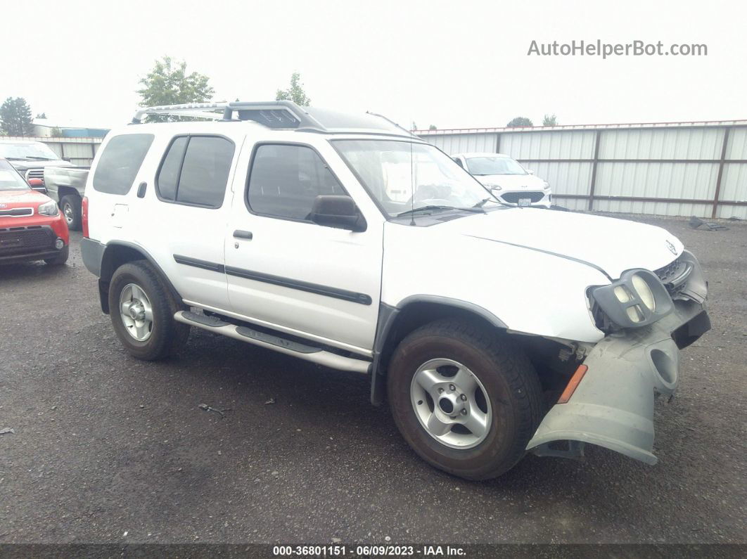 2003 Nissan Xterra Xe White vin: 5N1ED28Y33C682810