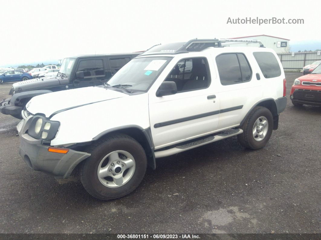 2003 Nissan Xterra Xe White vin: 5N1ED28Y33C682810